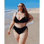 Biquini Plus Size Fio Duplo Caribe Preto 0138.01 Preto