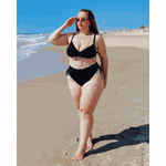 Biquini Plus Size Fio Duplo Caribe Preto 0138.01 Preto