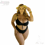 Biquini Plus Size Fio Duplo Caribe Preto 0138.01