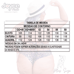 Biquini Premium Plus Size Aro Único e Calcinha Fio DuploLateral Franzida Onça 0107.13