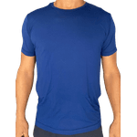 Camiseta Slim Esportiva Dry Fit Marinho