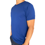 Camiseta Slim Esportiva Dry Fit Marinho