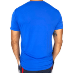 Camiseta Slim Esportiva Dry Fit Azul