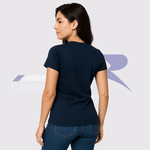 Baby Look Azul Marinho