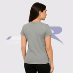 Baby Look Cinza Mescla