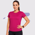 Baby Look Sport Poliamida Rouge