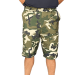 Calça Bermuda Camuflada