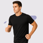 Camiseta Esportiva Poliamida Preto