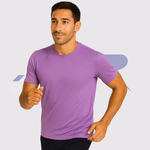 Camiseta Esportiva Poliamida Roxo