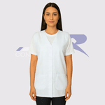 Jaleco Feminino Regata Branco Em Gabardine
