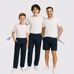 Kit 2 Calças e 1 Short Tactel