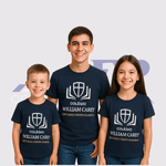 Kit 3 Camisetas Manga Curta Colégio William Carey