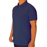 Polo Masculina Azul Marinho