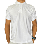 Polo Masculina Piquet P.A Branca