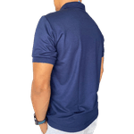 Polo Masculina em Piquet P.V Marinho