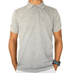 Polo Masculina Piquet P.A Mescla