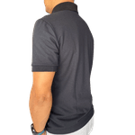 Polo Masculina Piquet P.A Preta