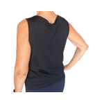 Regata Cropped Esportiva Preto