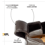 Bota Country Masculina Dallas Em Couro Legítimo Linha KPL Premium Cor Café 