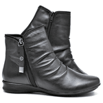 BOTA FEMININA SOFT CANO CURTO Ref.: 0703 PRETO