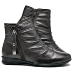 BOTA FEMININA SOFT CANO CURTO Ref.: 0703 BROWN 