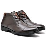 Bota Casual Masculina em Couro 