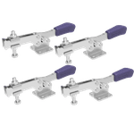 Kit 4 Peças Grampo de Aperto Rápido Horizontal KIFIX KF511 D 90Kgf