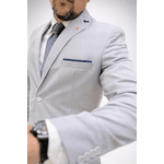 Coleção Linha Premium Principe de Gales CINZA CLARO FLAP