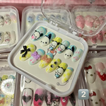 Unhas Sanrio adesivo