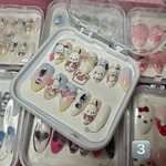 Unhas Sanrio adesivo