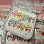 Unhas Sanrio adesivo