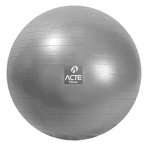 Bola Suiça Pilates Yoga Ginastica 75 Cm + Dvd Grátis 