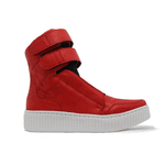 Bota Academia e Jumping Cano Alto Vermelho