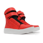 Bota Academia e Jumping Cano Alto Vermelho