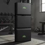 Colchonete Ginástica D50 Dobrável Academia Profissional