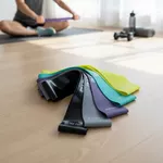 Kit Mini Band Elástica 5 Intensidades Acte Sports Circular