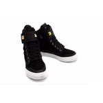  Tênis Bota Treino Sneaker Feminino Fitness Academia Preto