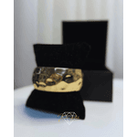 Bracelete Martelada Bottega Dourado