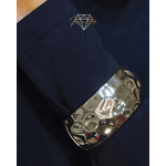 Bracelete Martelada Bottega Dourado