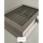 Porta Joias Visor de Vidro