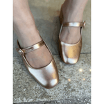 Tamanco Julia Rose Gold