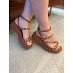 Flat Louise Caramelo