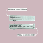 Laço Escolar Clara P - Personalize as cores (Presilha)