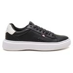 Tênis Masculino Original em Couro Nikko Preto - Conforto e Estilo Casual