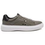 Tênis Masculino Original em Couro Nikko Oliva - Conforto e Estilo Casual