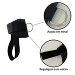 Polia Baixa Puxador Tornozeleira Fitness Musculacao