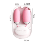 Vibrador Bullet Cápsula Vibratória com controle de formato de box - 12 modos de vibração