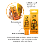 Gel para sexo anal dessensibilizante anal tesão na raba sexy fantasy 15g