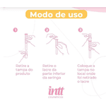 Cosmético lubrificante Lub-in Caramelo Com Aplicador Intt 5g