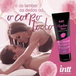 Lubrificante Beijável gel Intt 50ml - Algodão Doce